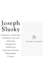 Mobile Screenshot of josephslusky.com